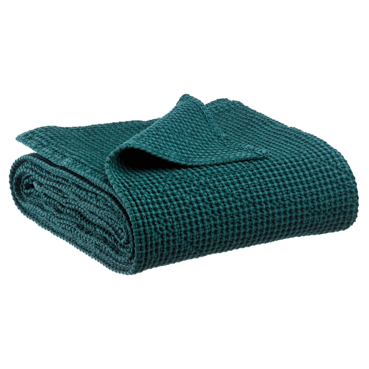 Plaid a Nido D'Ape StoneWashed in Cotone Riciclato - Maia Recycle