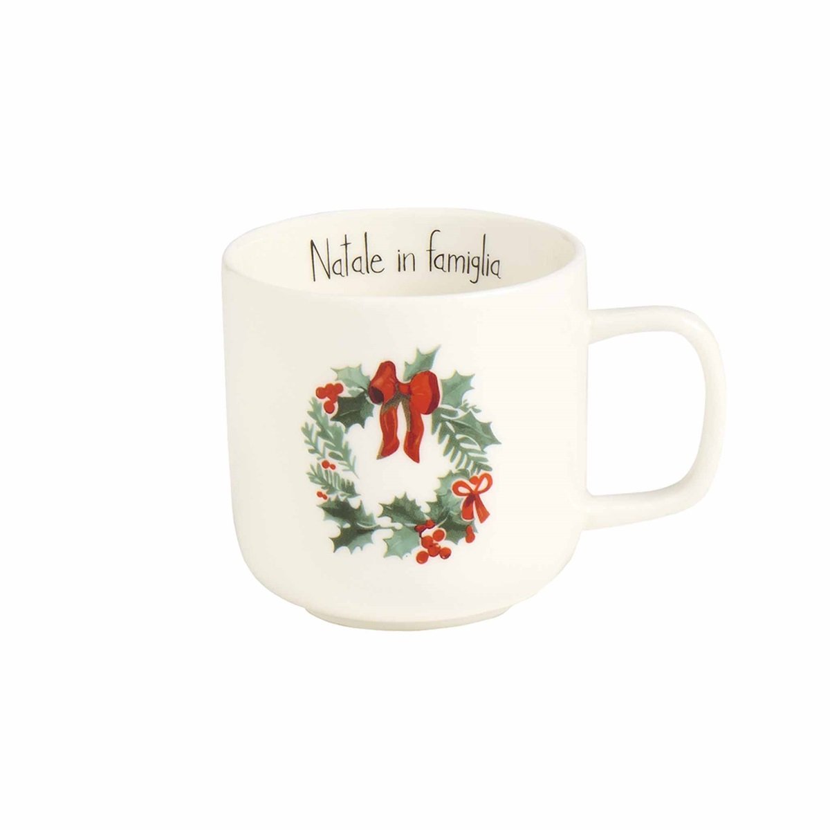 Tazza Colazione in Grès - Natale in Famiglia