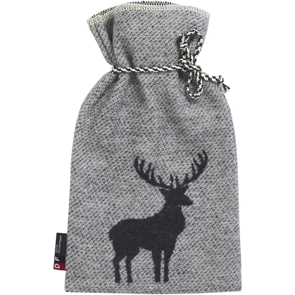 Borsa dell'acqua calda in Pile di Cotone fantasia - Stag