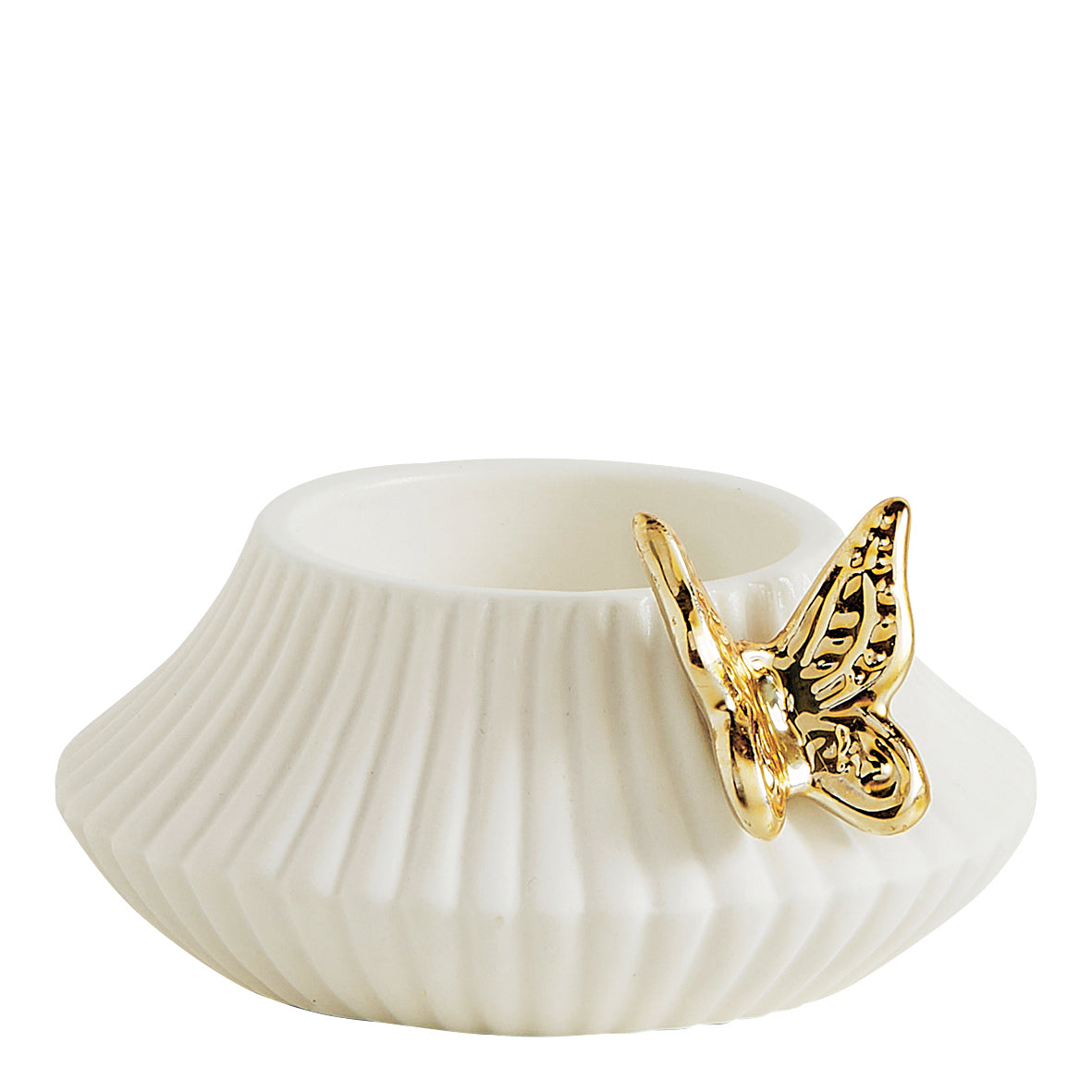 Set Portacandela e 6 Candele Profumate Fleur de Coton - Papillon