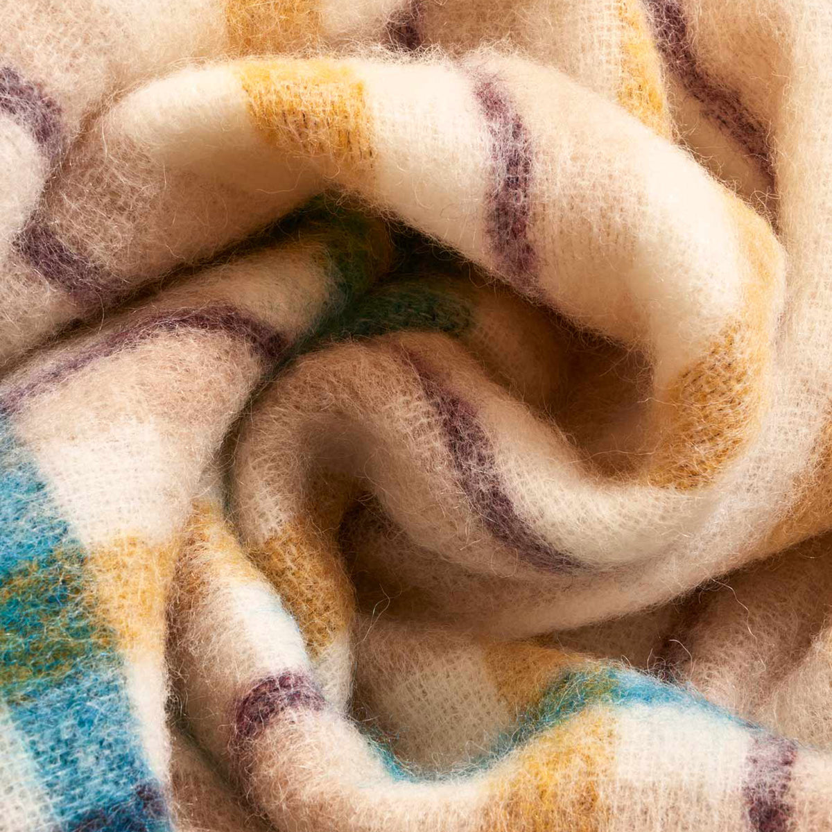 Plaid in Alpaca e Mohair Fantasia Check - Verber