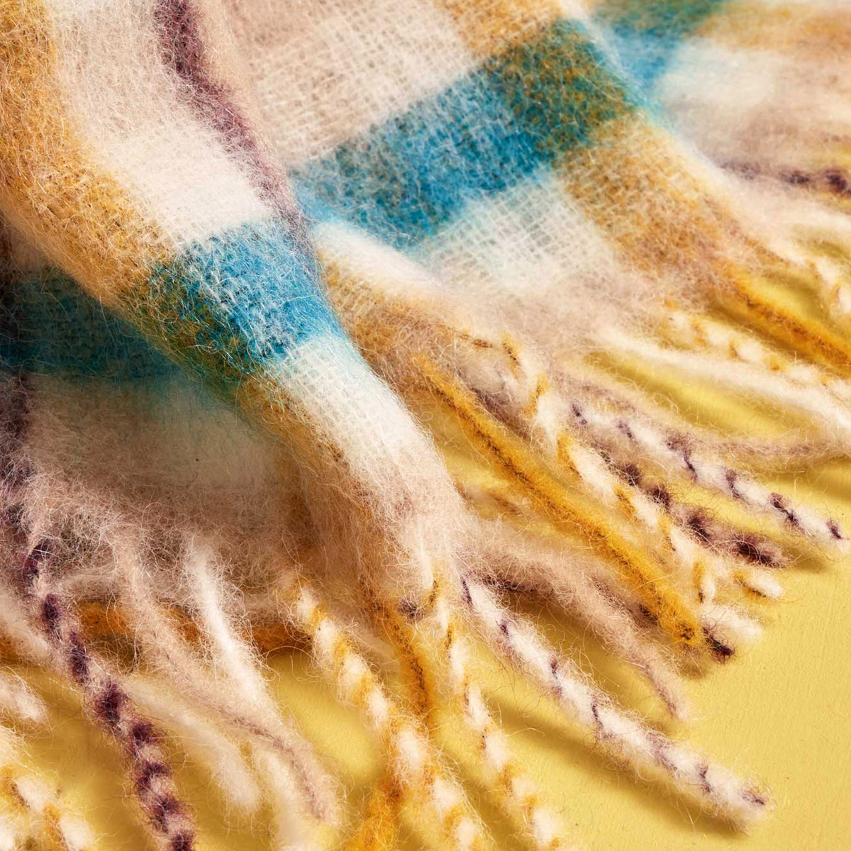 Plaid in Alpaca e Mohair Fantasia Check - Verber