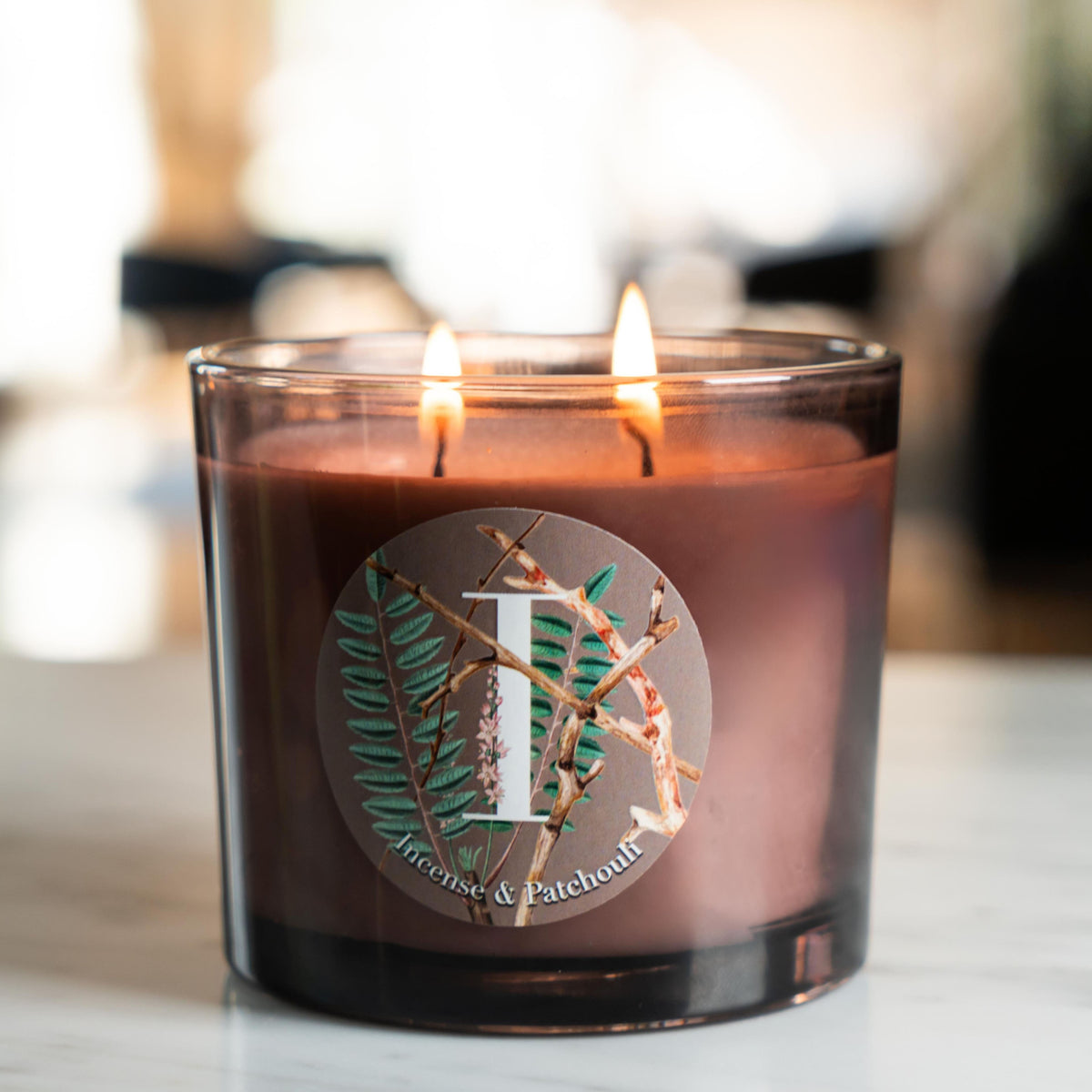 Candela Profumata Fragranza Incenso e Patchouli - Incense & Patchouli