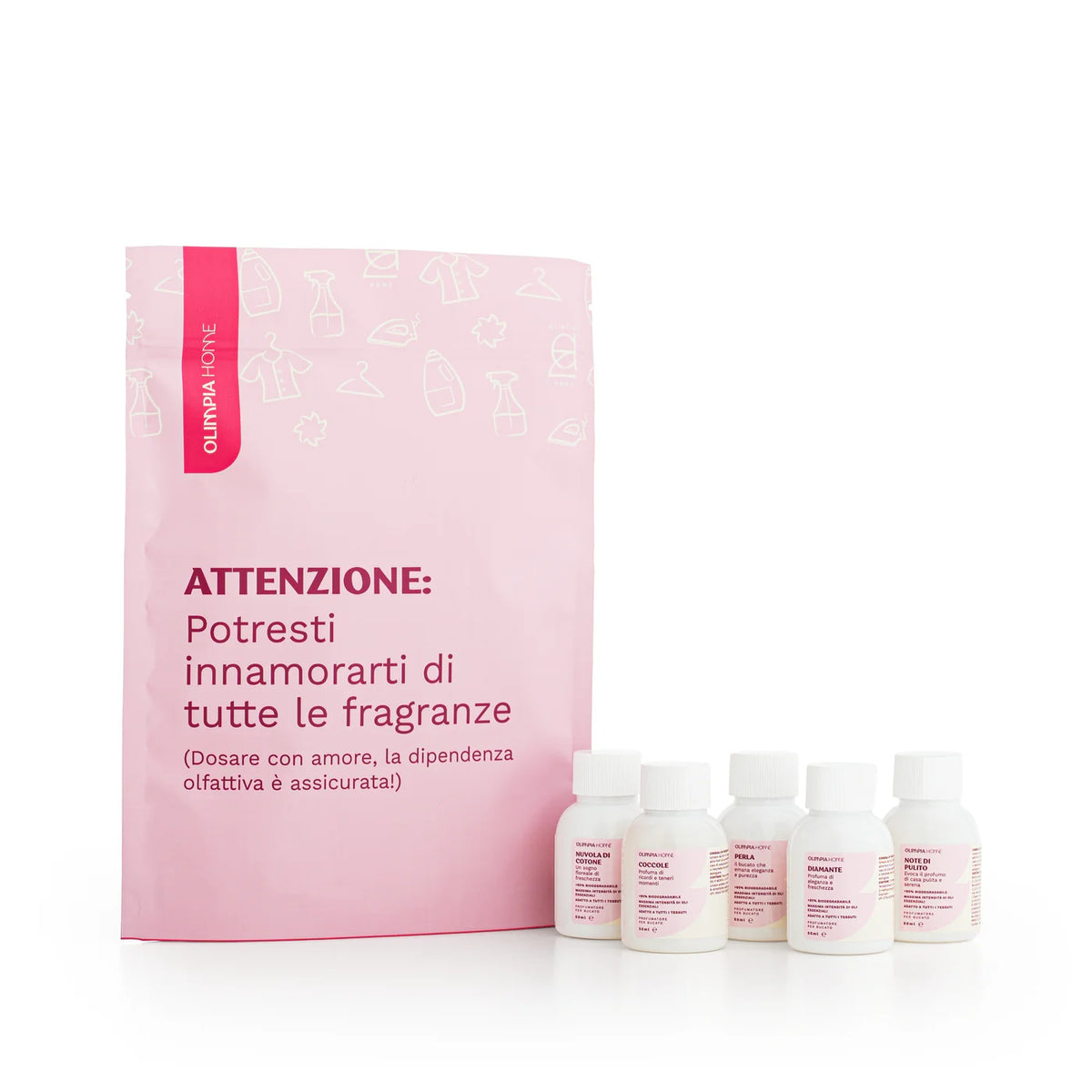 Confezione Regalo Profumatori per il Bucato - Colpo di Fulmine Profumato