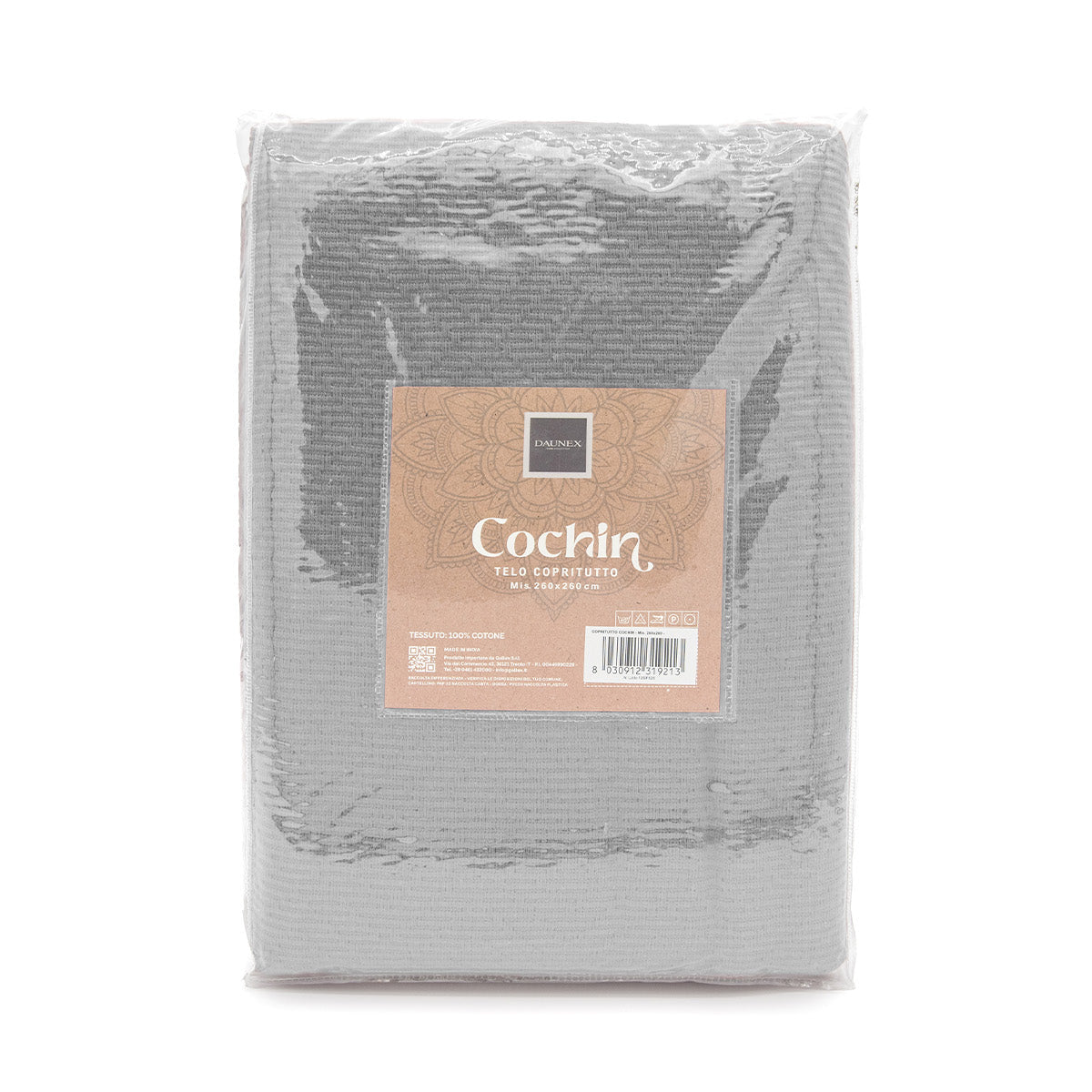 Copriletto in Cotone con Fantasia Rilievo - Cochin