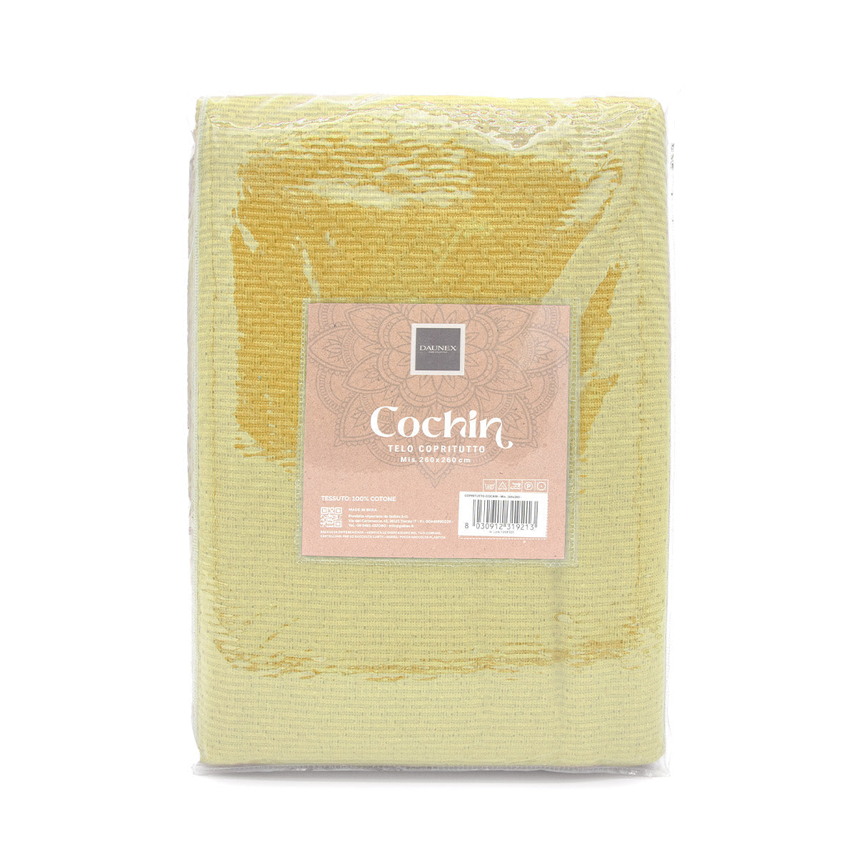 Copriletto in Cotone con Fantasia Rilievo - Cochin