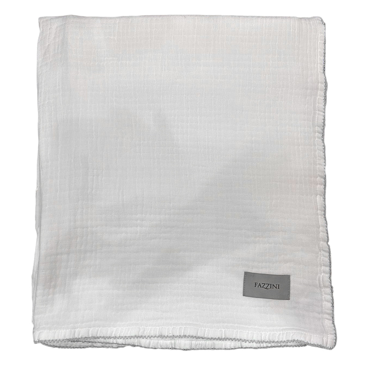 Copertina in Tessuto Jacquard Stonewashed - Crochet