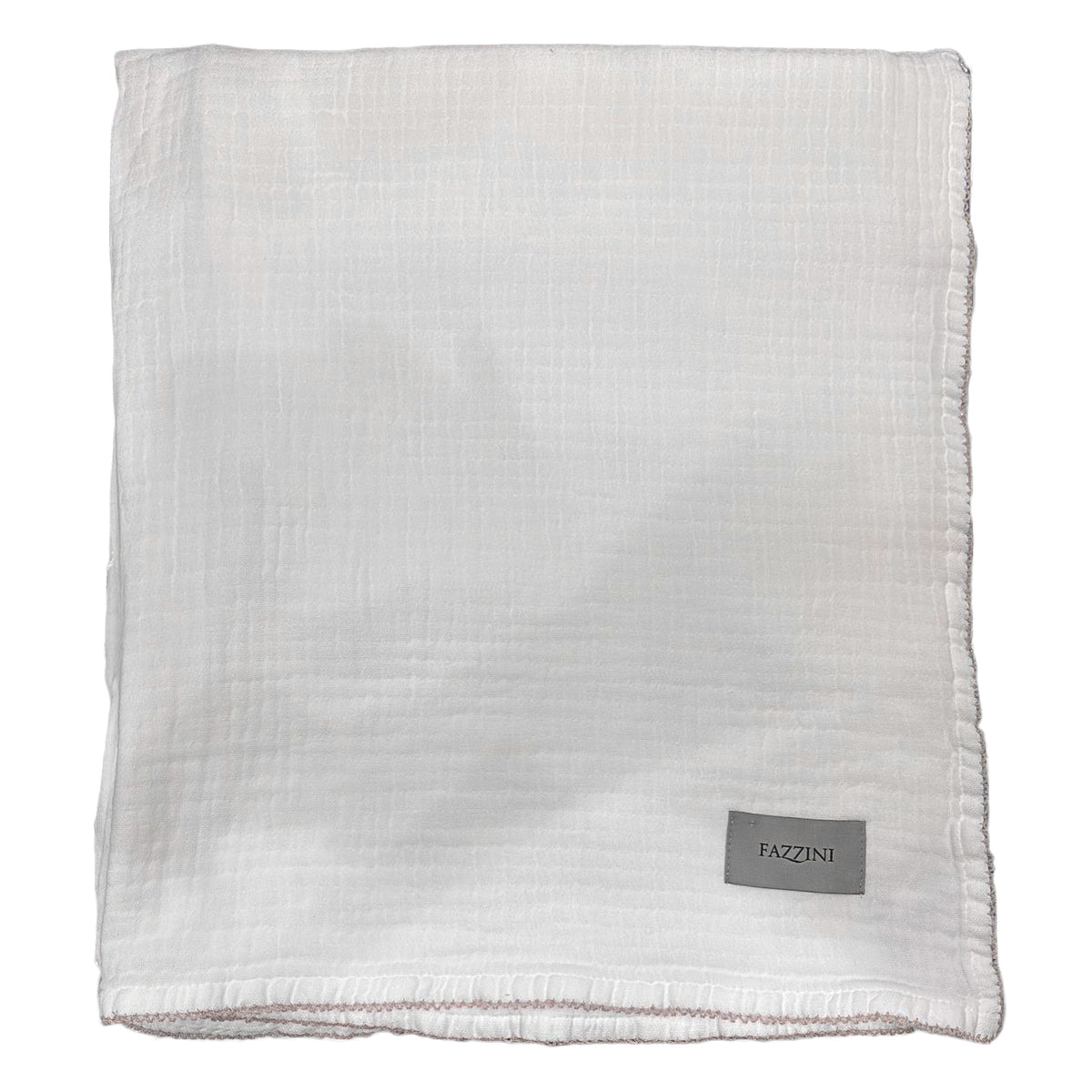 Copertina in Tessuto Jacquard Stonewashed - Crochet