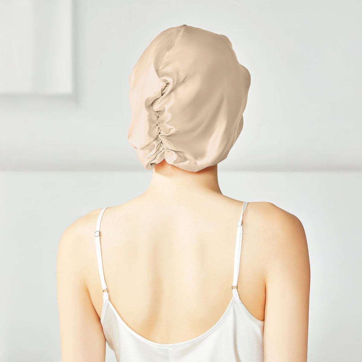 Set Cuffia e Scrunchie in Seta - Polo