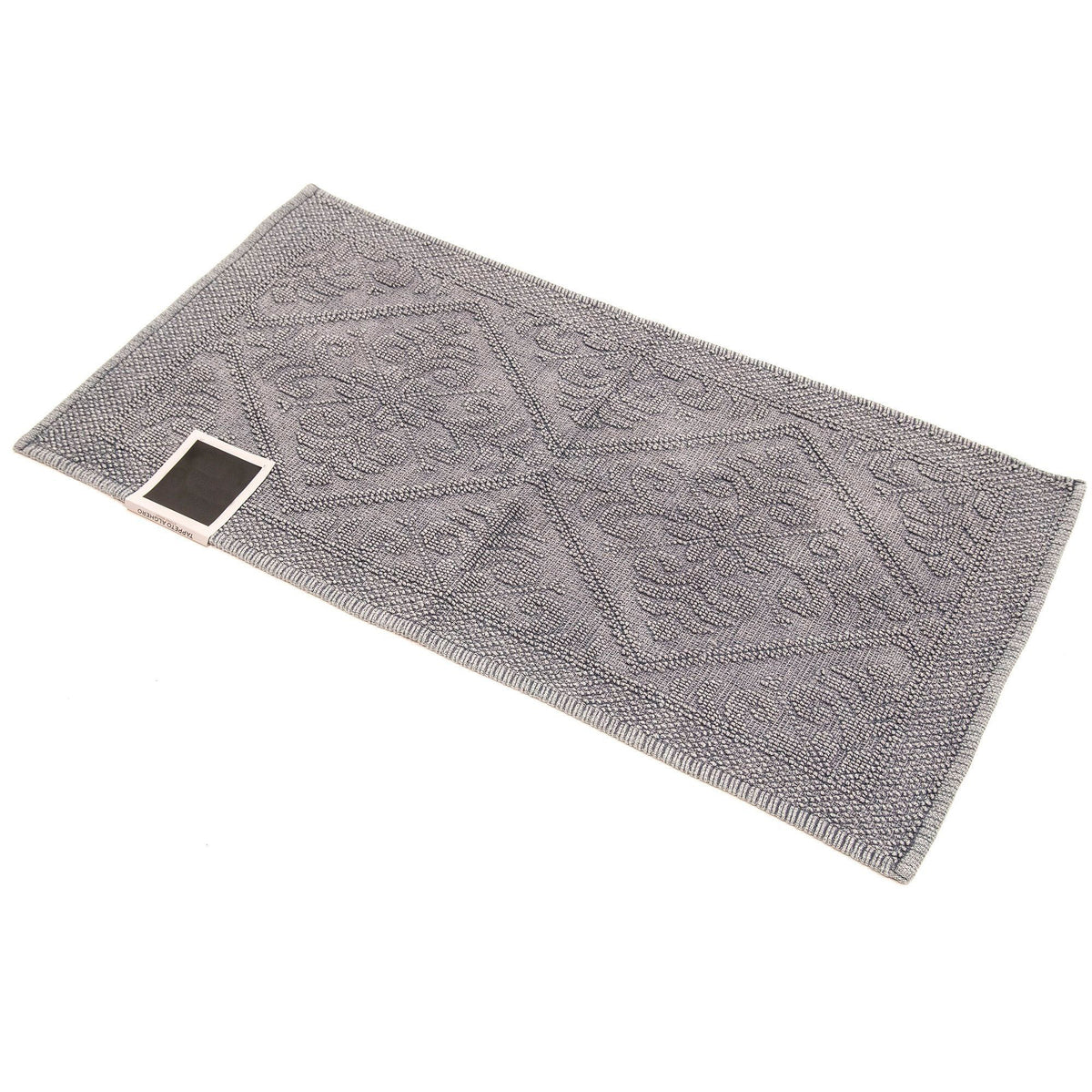 Tappeto in Puro Cotone Stonewashed Jacquard - Alghero