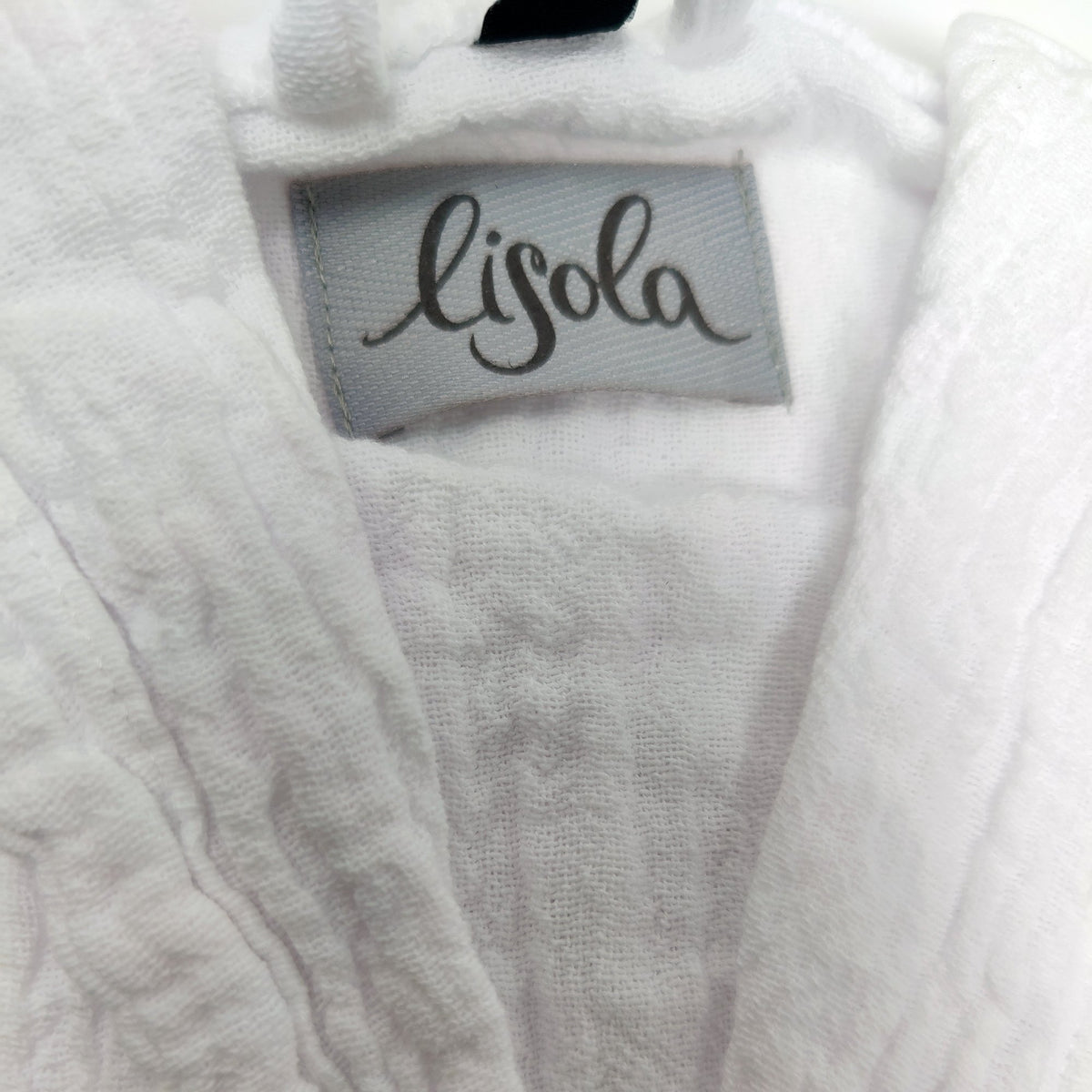 Accappatoio in Cotone Stonewashed con Cappuccio - Punto Accappatoio Lisola