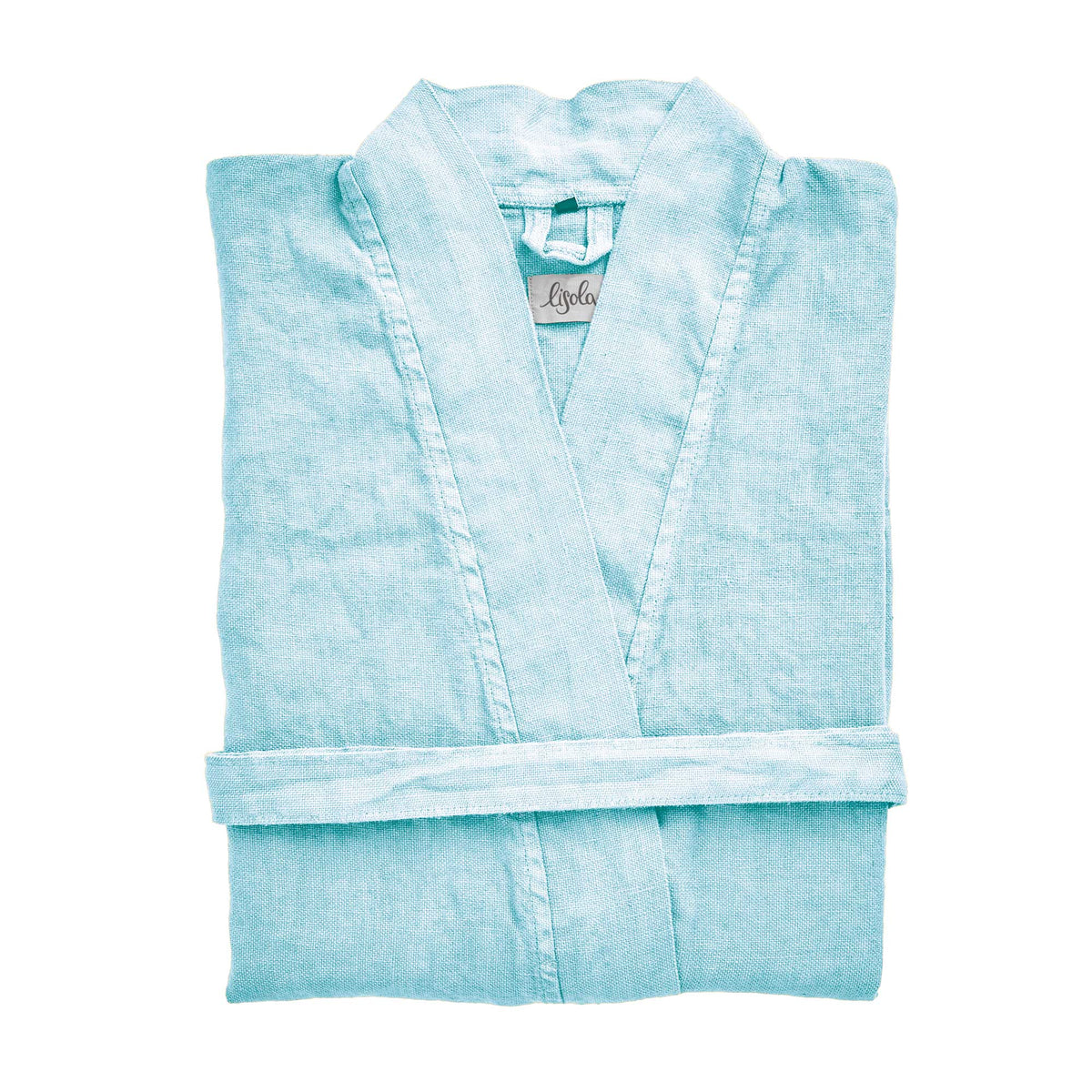 Accappatoio Kimono in Panamà di Puro LINO - Panamà Accappatoio Lisola Tiffany Small/Medium