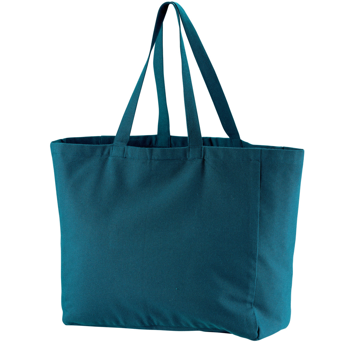Borsa in Cotone Riciclato Tinta Unita - Eze Borsa multiuso Winkler Verde Pavone