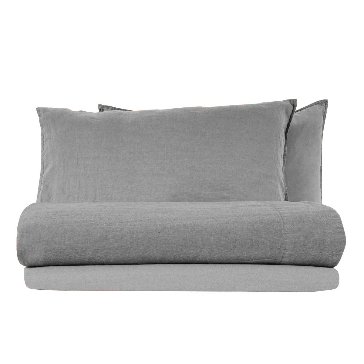 Completo Lenzuola in Lino StoneWashed No Stiro - Exclusive Lenzuola Lisola