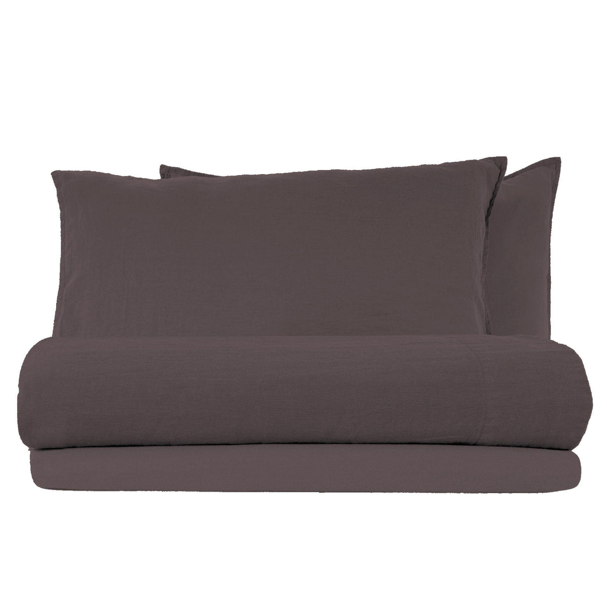 Completo Lenzuola in Lino StoneWashed No Stiro - Exclusive Lenzuola Lisola Stone Singolo Boero