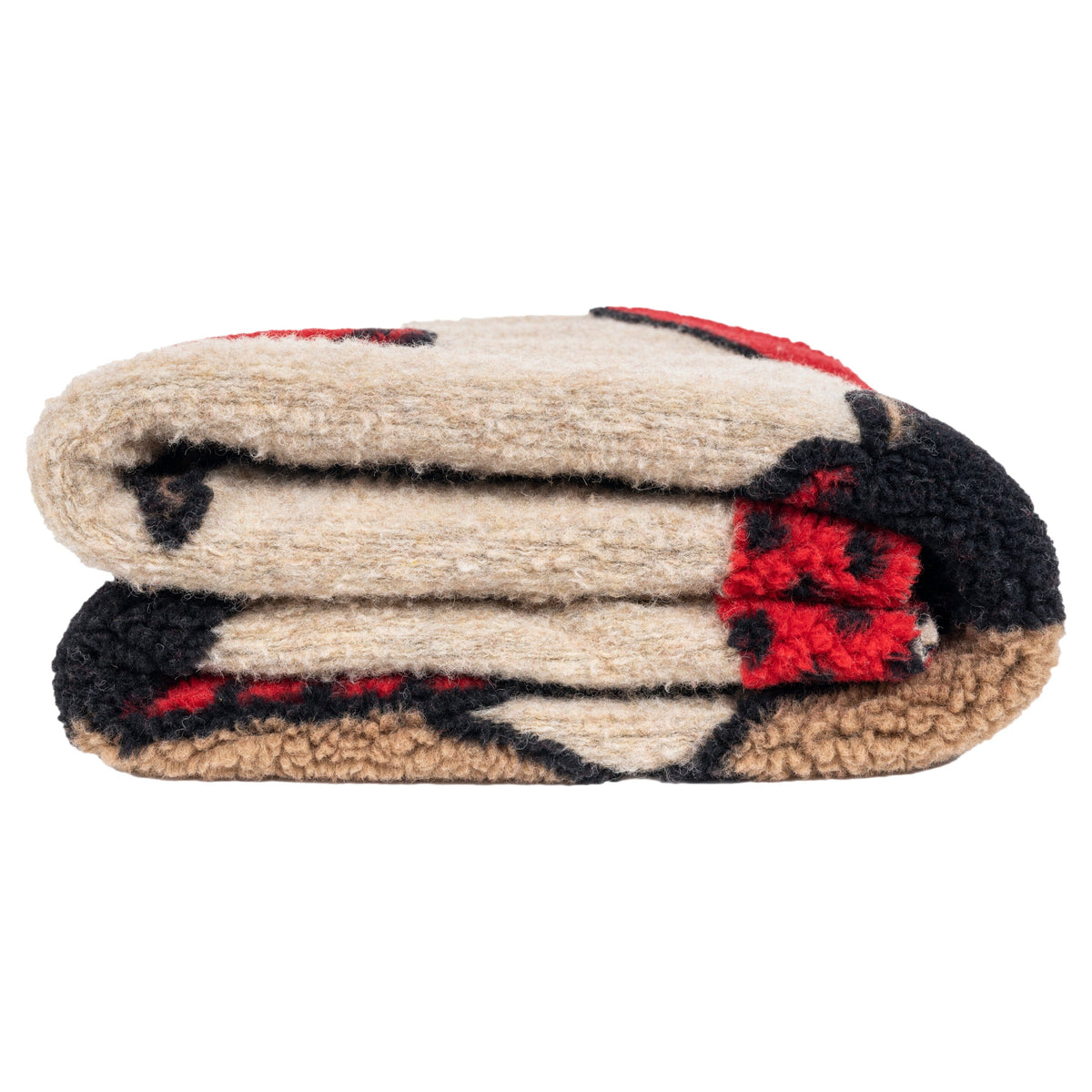 Coperta in Lana Cotta - Bonnie & Clyde Coperta i nastri di Mirta