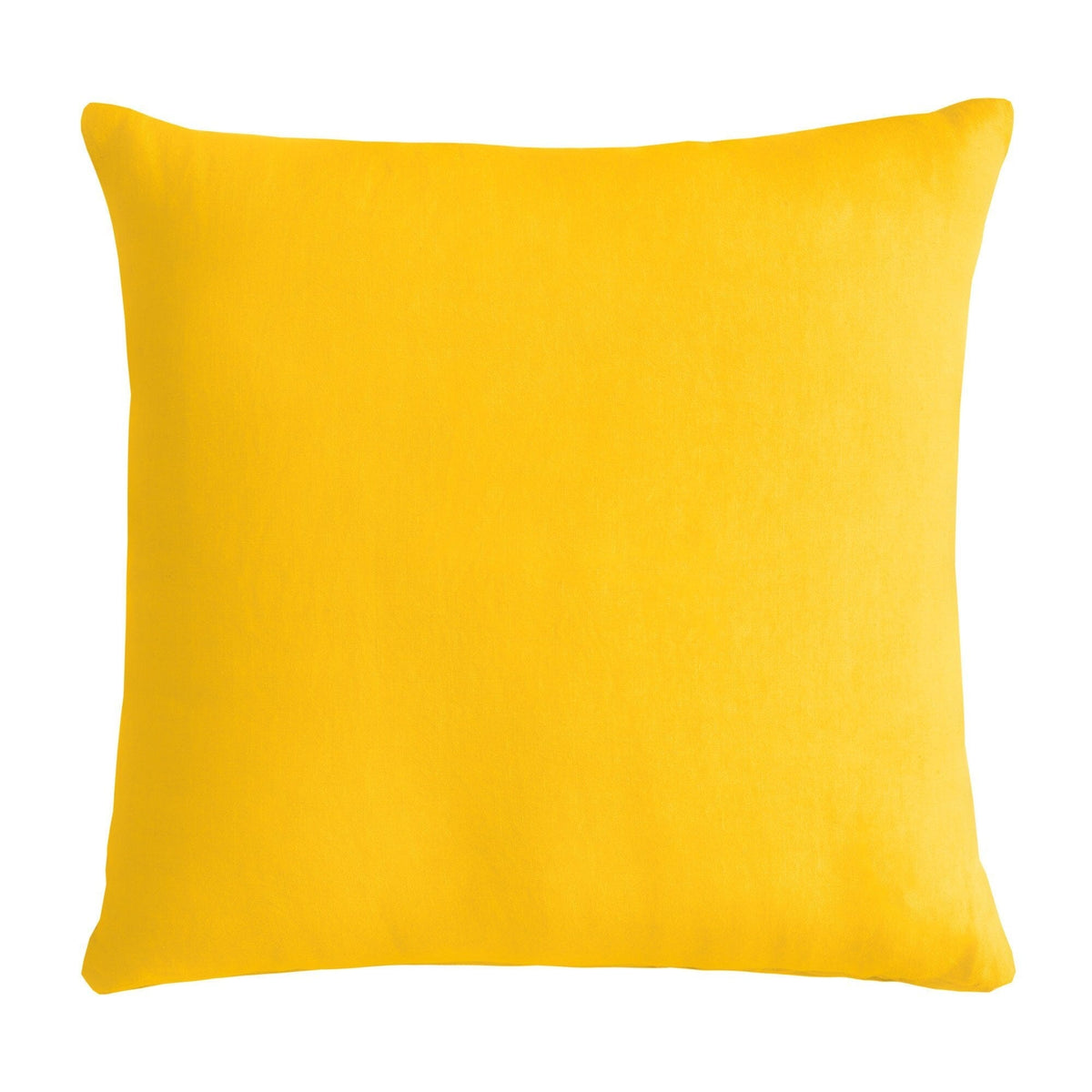 Cuscino in Puro Cotone Stonewashed Tinta Unita - Senna Cuscini Arredo Lisola Stone Oro
