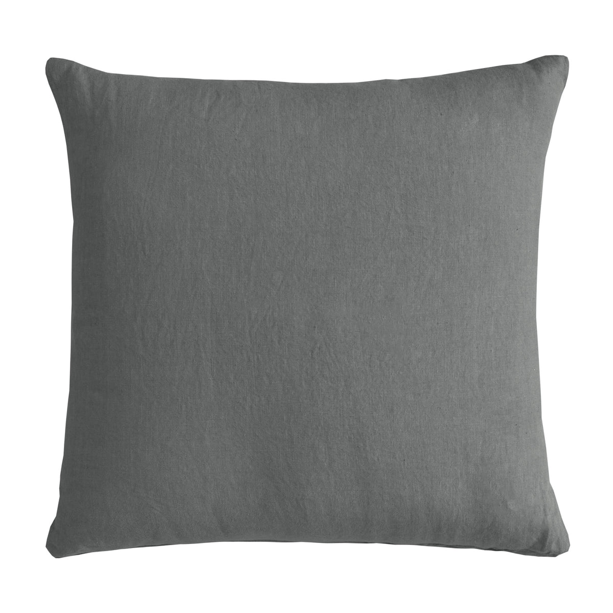 Cuscino in Puro Lino Stonewashed Tinta Unita - Sydney Cuscini Arredo Lisola Grisaglia