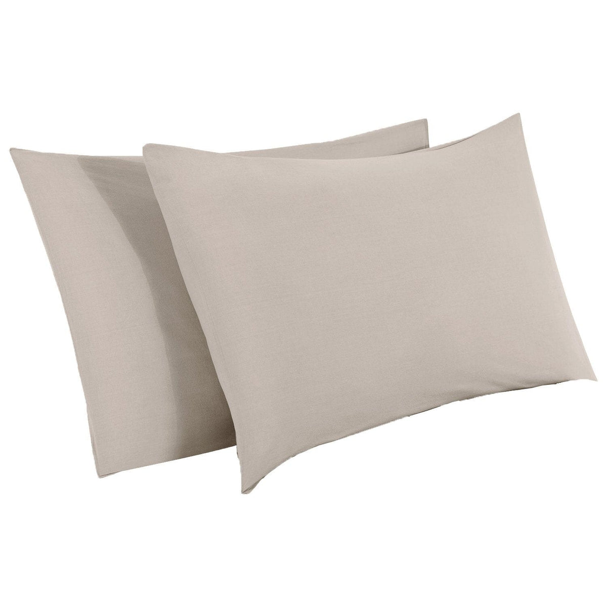 Federa Cotone StoneWashed No Stiro - Senna Federa Lisola Stone Sabbia