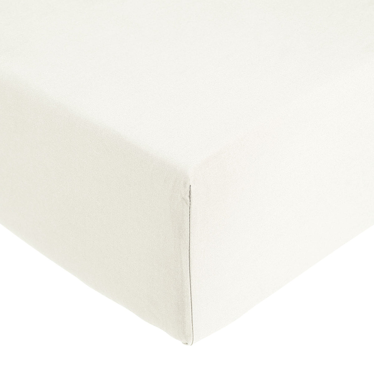 Lenzuolo da Sotto con angoli in Puro Cotone - Face Lenzuolo Sotto BiancoPerla Singola Avorio