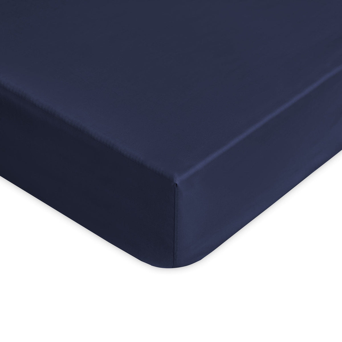 Lenzuolo Sotto con Angoli in puro cotone tinta unita - Tortona Lenzuolo Sotto Lisola Basic Singolo Blu Navy