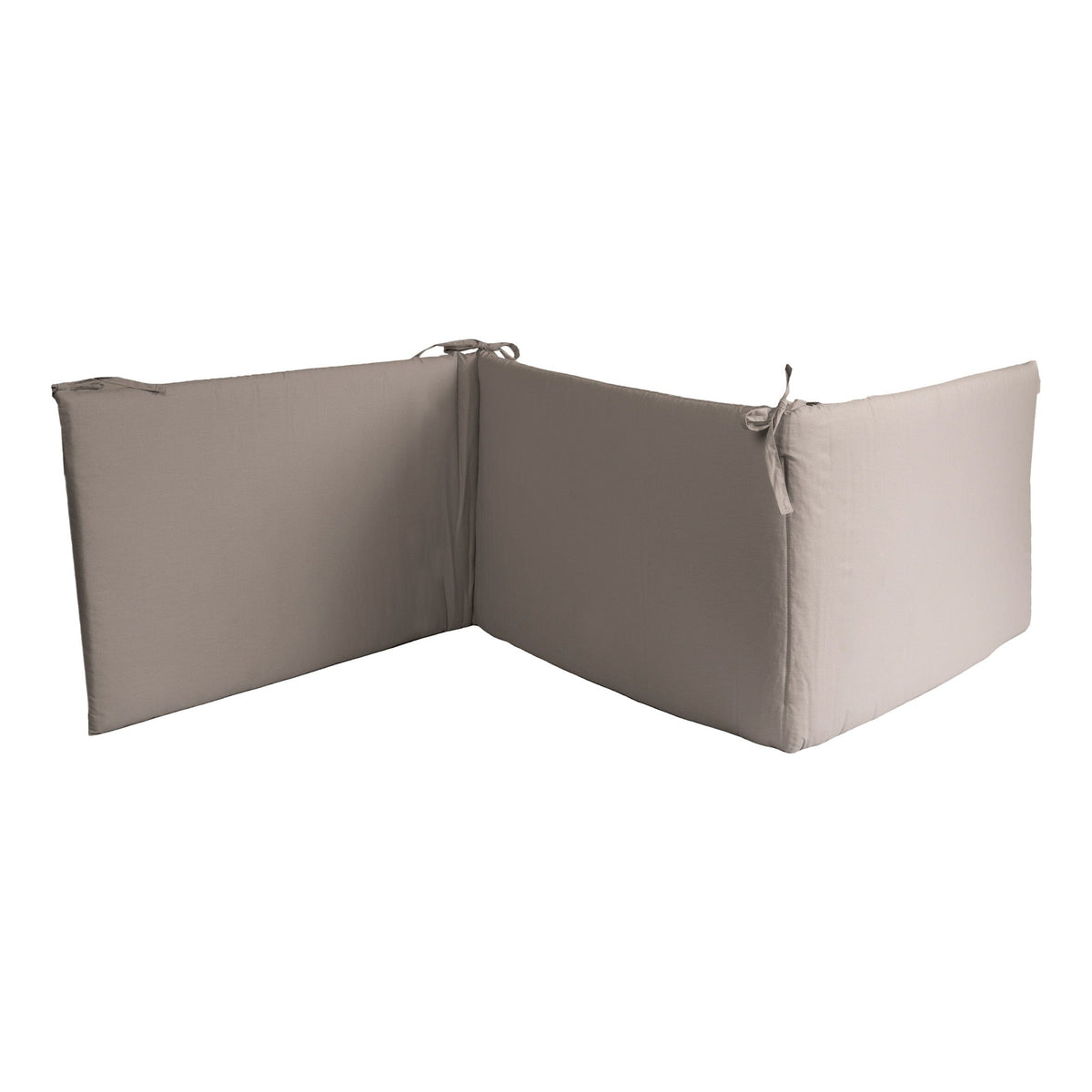 Paracolpi per Lettino in Piquet di Cotone - Safe&Soft Paracolpi Lisola Baby Grigio
