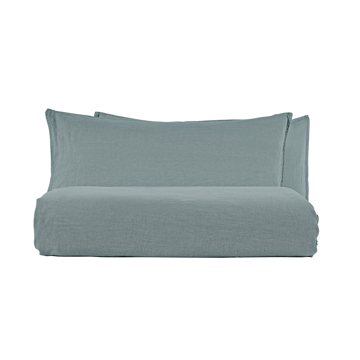 Parure Copripiumino in Lino StoneWashed No Stiro - Exclusive Lenzuola Loft by BiancoPerla