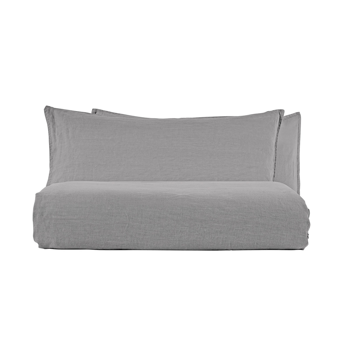 Parure Copripiumino in Lino StoneWashed No Stiro - Exclusive Lenzuola Loft by BiancoPerla