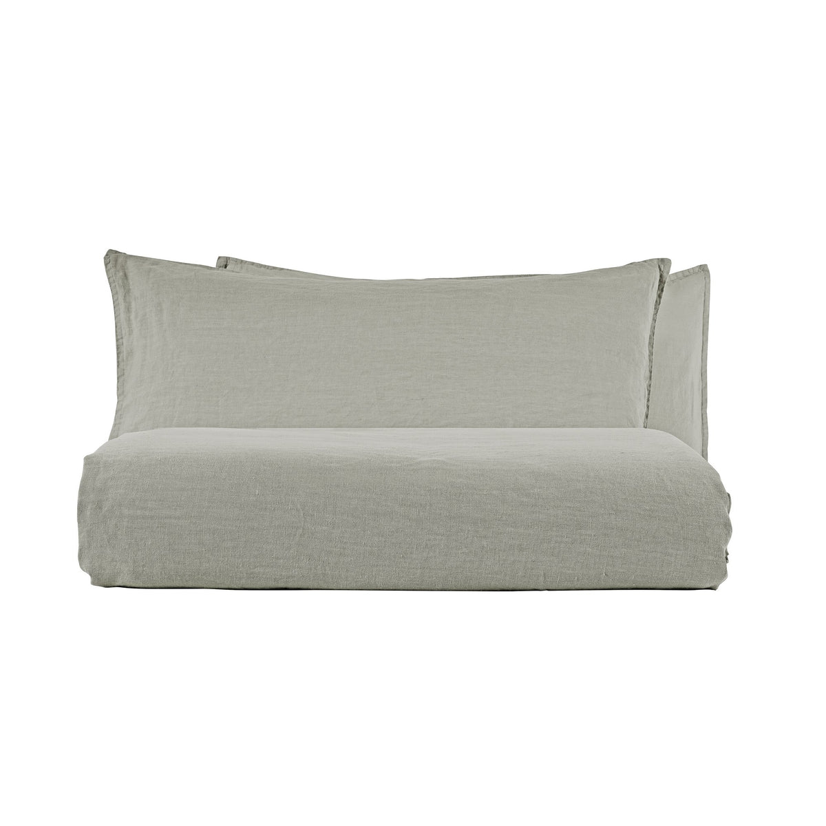 Parure Copripiumino in Lino StoneWashed No Stiro - Exclusive Lenzuola Loft by BiancoPerla