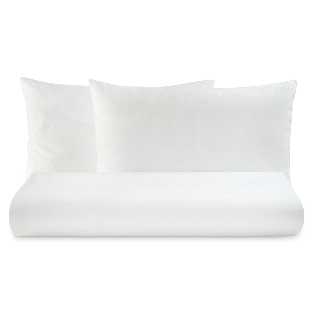 Parure Lenzuolo in Puro Cotone Tinta Unita - Tortona Lenzuola Lisola Basic Singolo Bianco