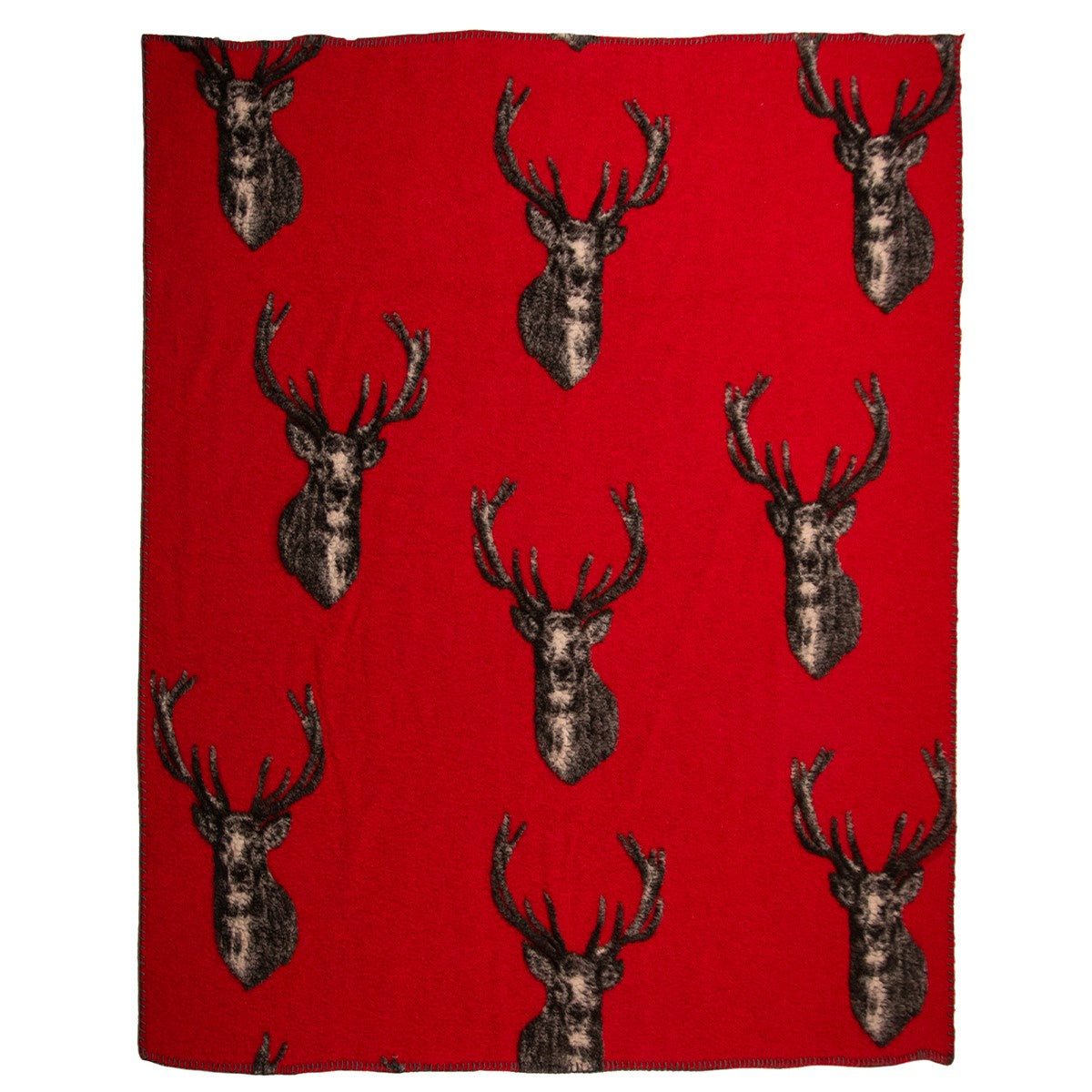 Plaid in Lana Cotta Fantasia - Stelvio Plaid Daunex Plaid Rosso