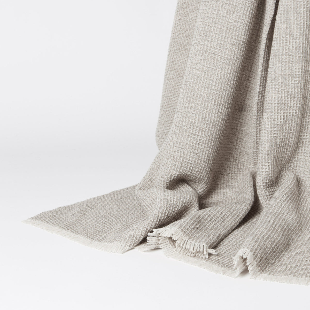 Plaid in Lana Merinos Extrafine - Rossi Moon Plaid Lanerossi Grigio