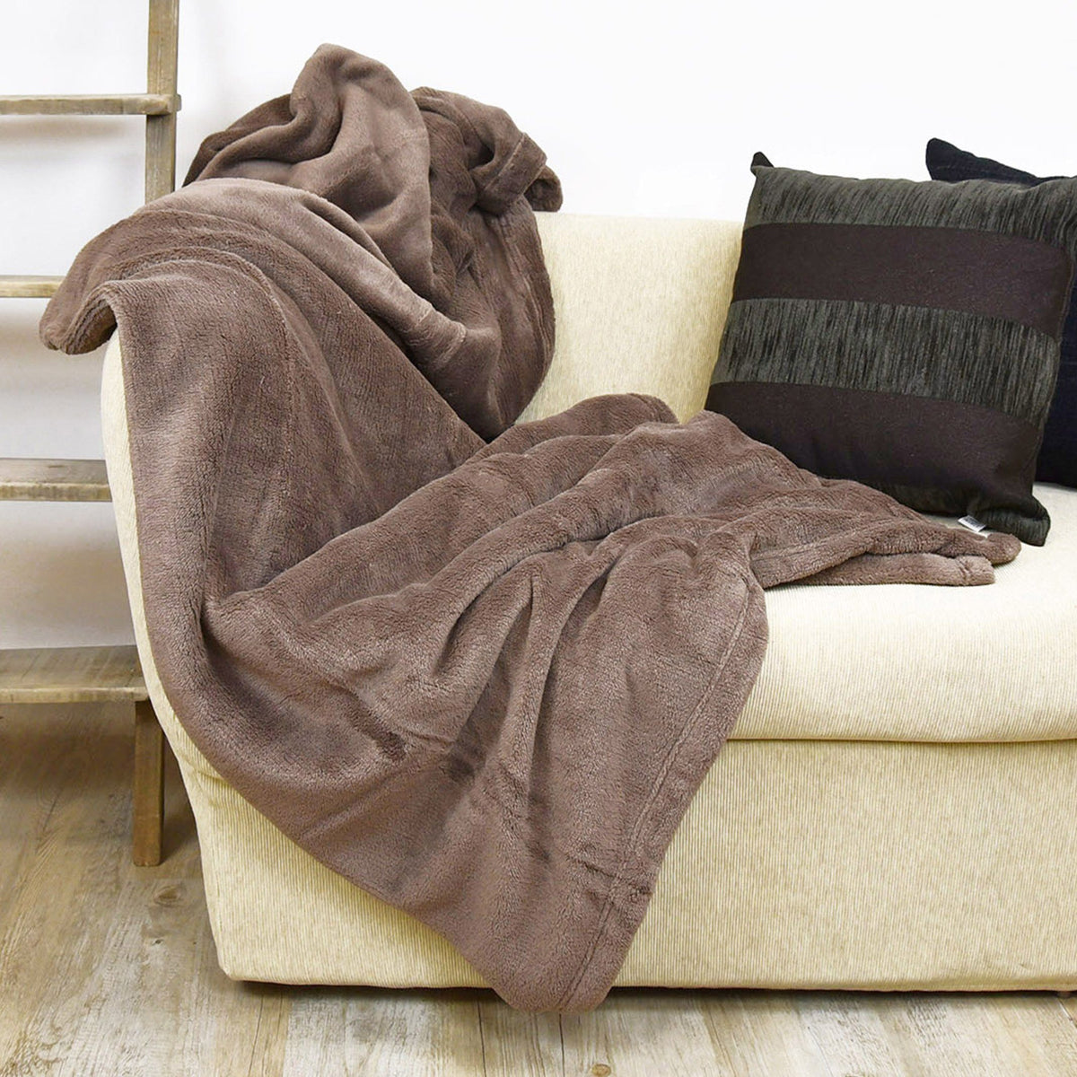 Plaid in Micropile - Prime Plaid Lisola 150x200cm Tortora