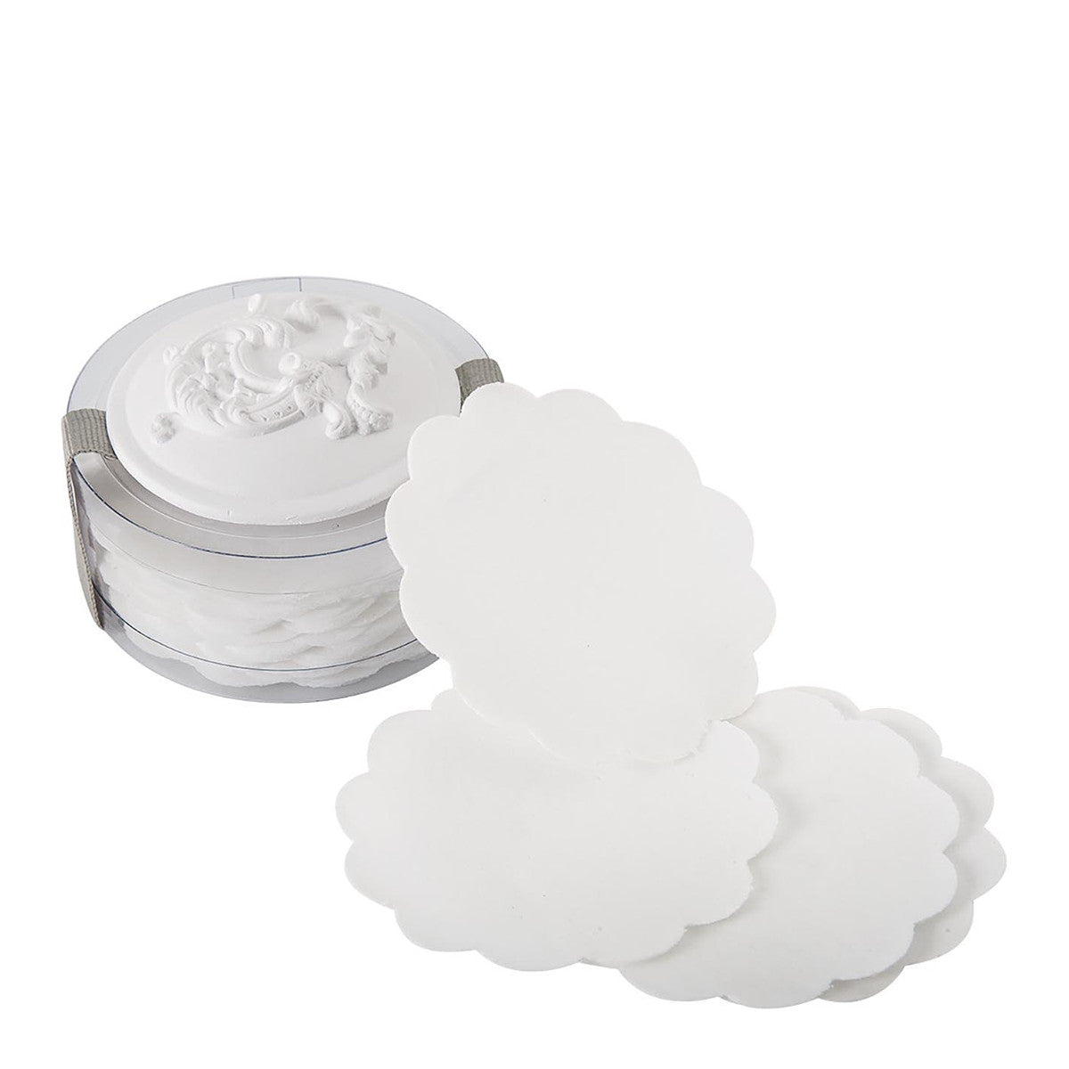Scatola 40 Fogli di Sapone Fragranza Jasmine - Boite Ronde Sapone Mathilde M.