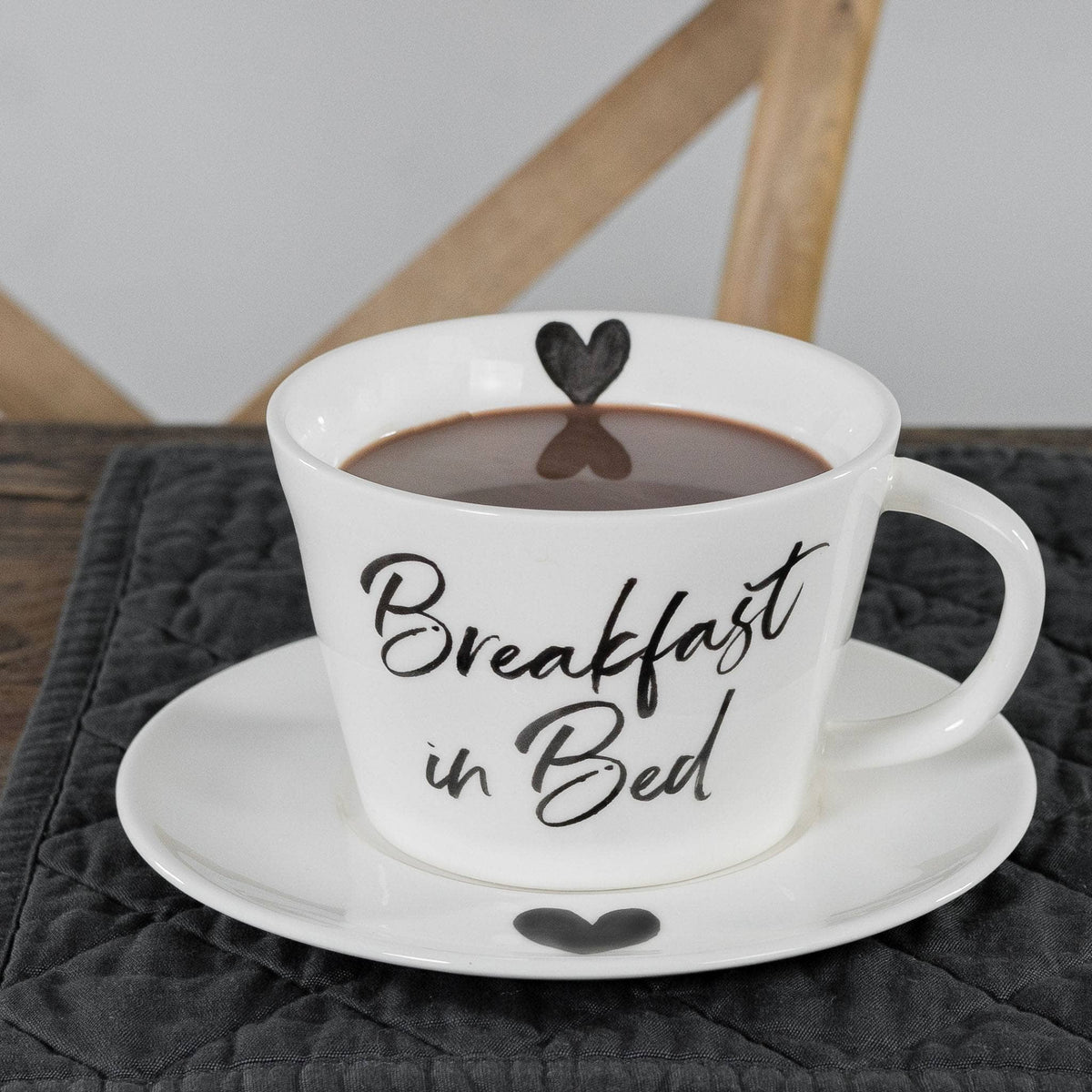 Set 2 Tazze Colazione in Grès - Breakfast in Bed tazze Simple Day