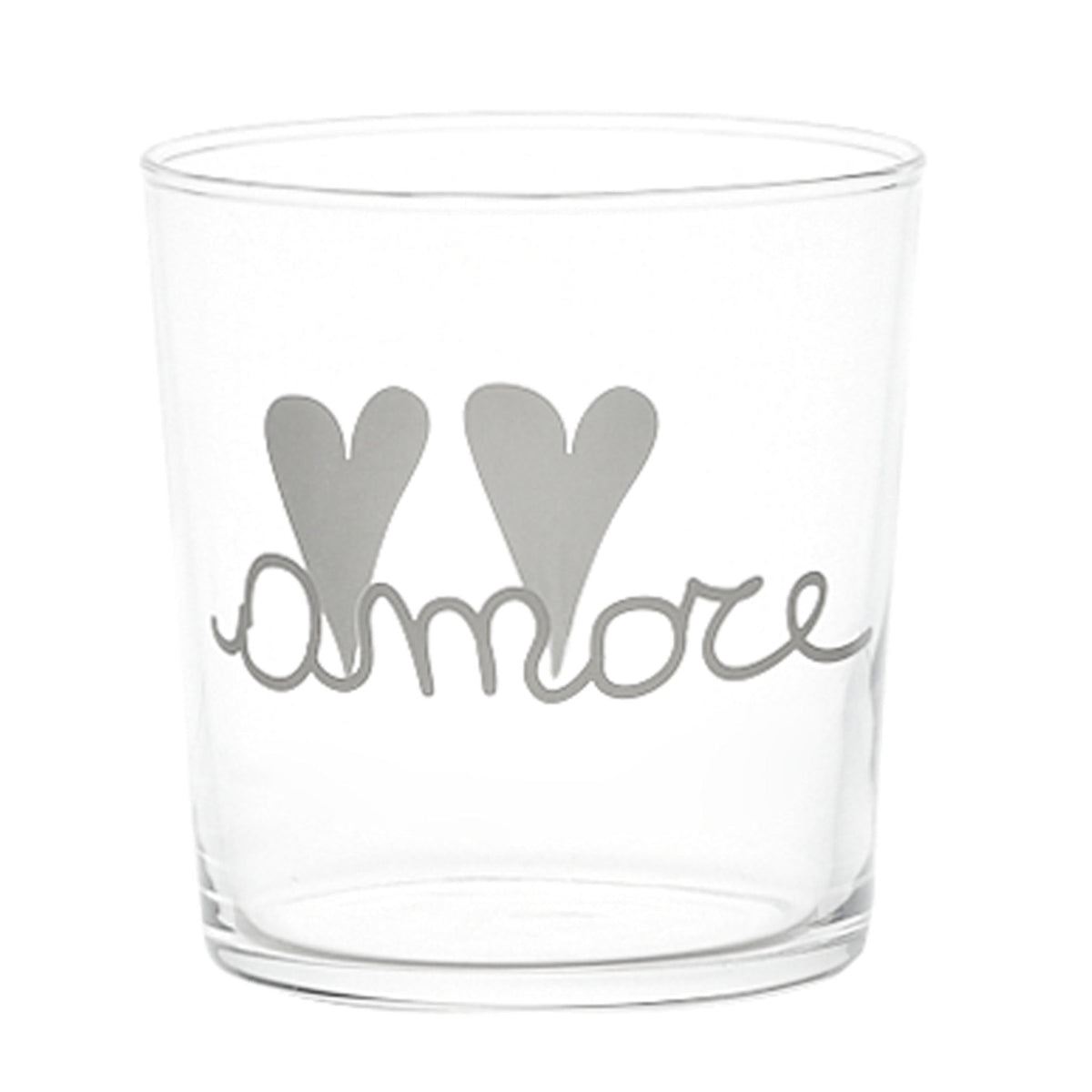 Set 6 Bicchieri Acqua Serigrafati - Amore Bicchieri Simple Day