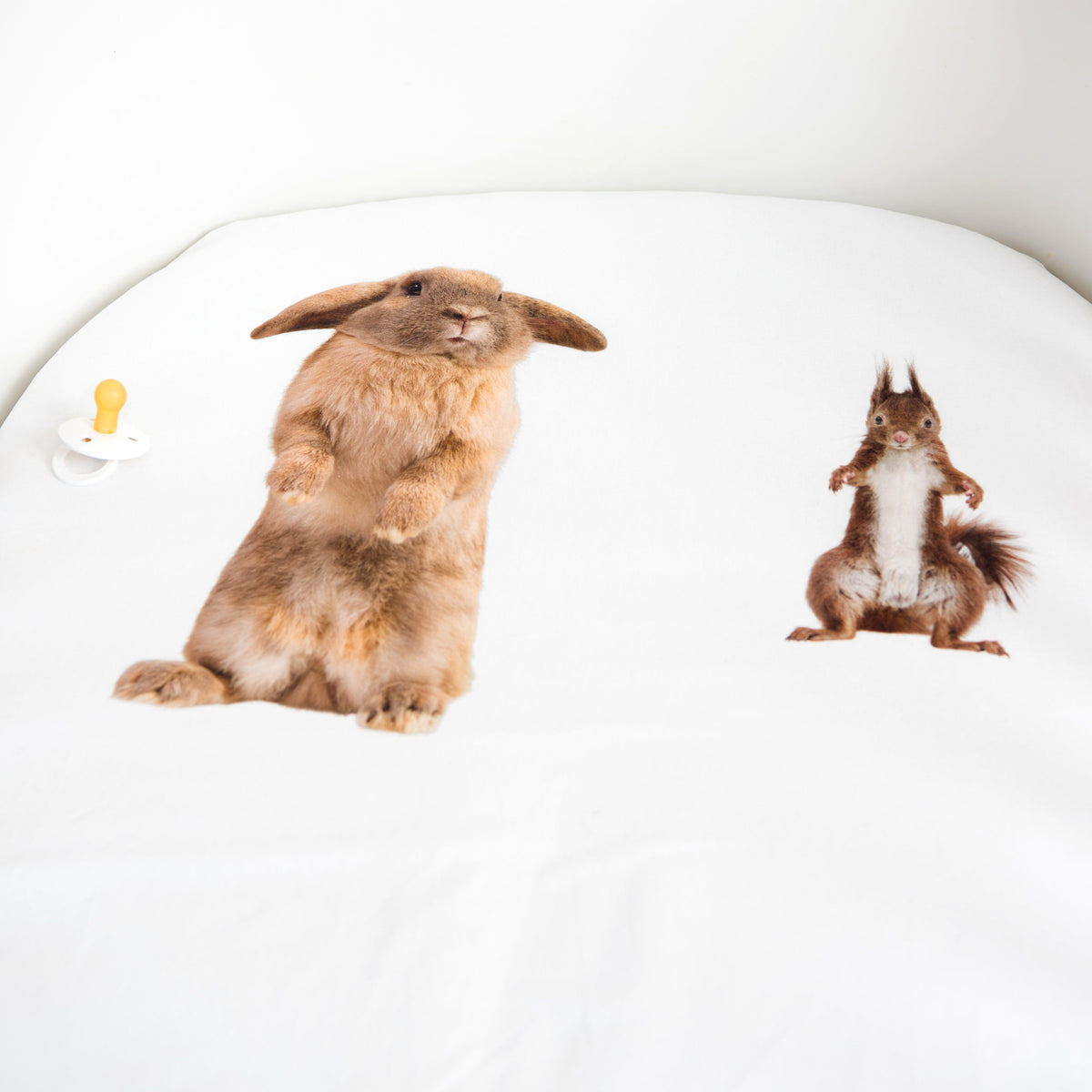 Snurk Completo Letto per Bimbi in Percalle di Cotone - FurryFriends Lenzuola Bimbi Snurk