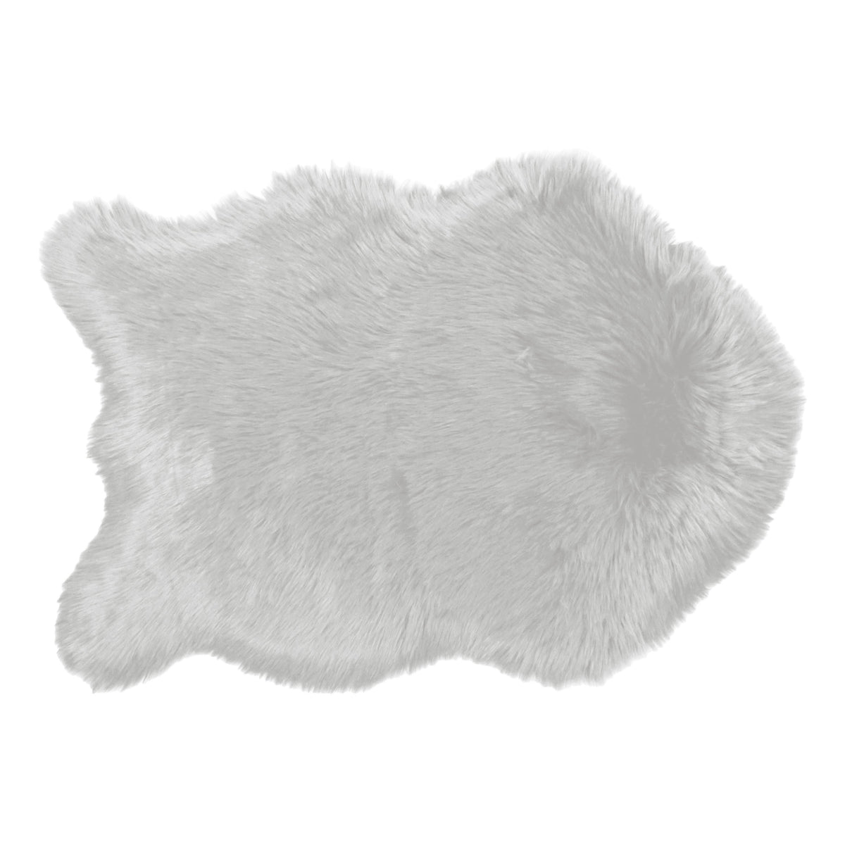 Tappeto Arredo a Pelo Lungo - Eskimo Tappeto Daunex 60x90 Grigio Perla