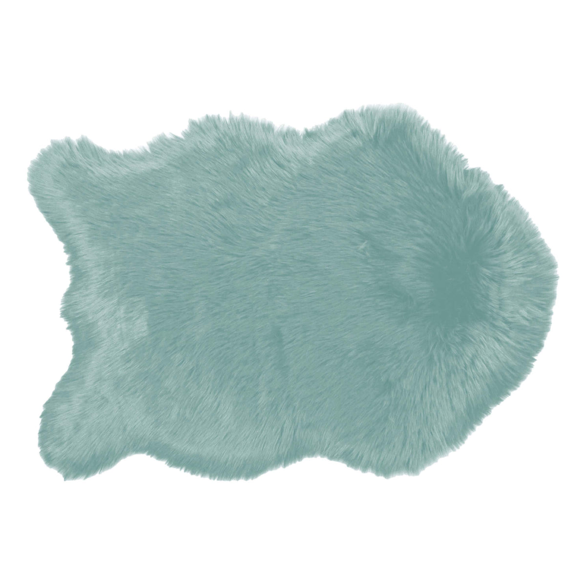 Tappeto Arredo a Pelo Lungo - Eskimo Tappeto Daunex 60x90 Verde Acqua
