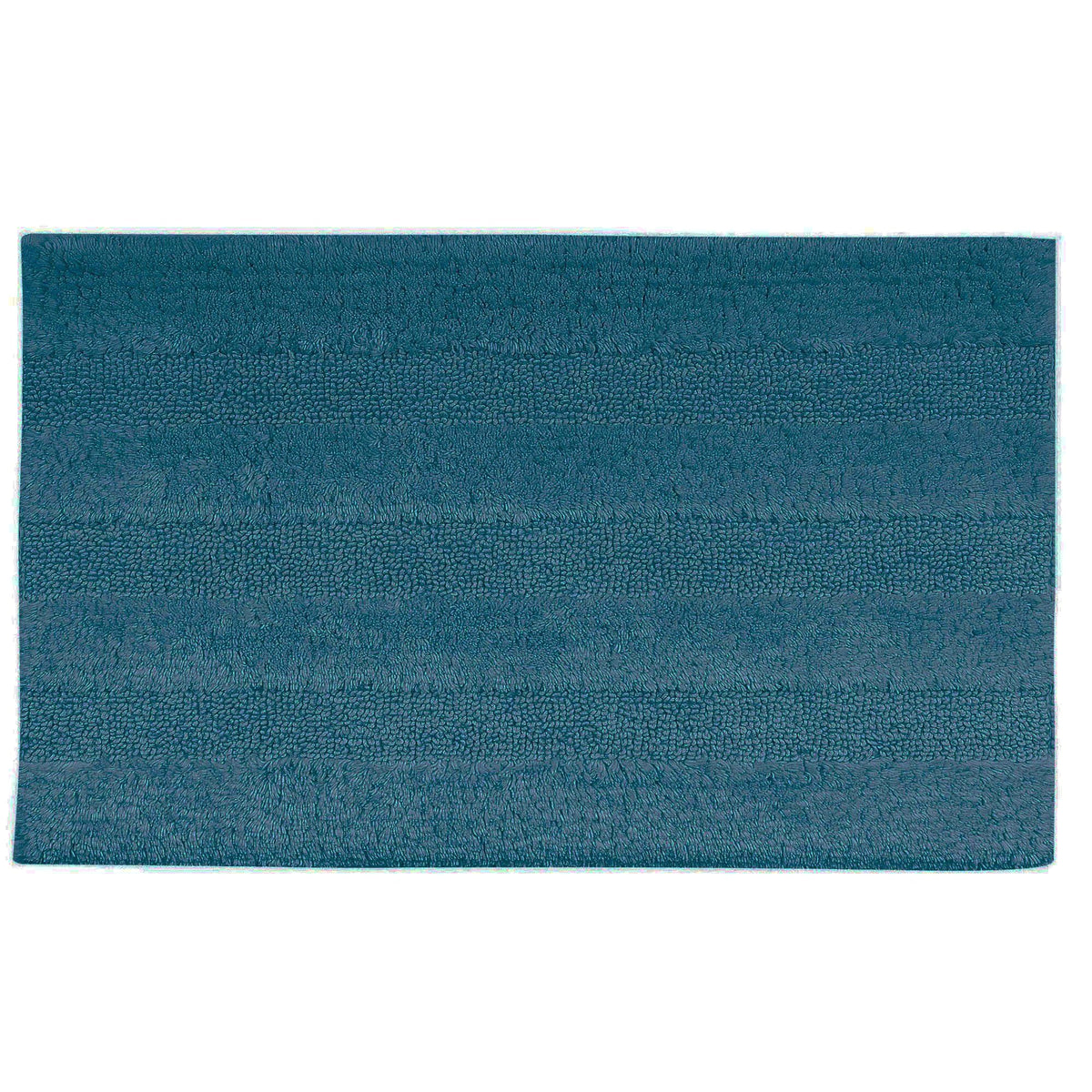 Tappeto in cotone pettinato reversibile - New Plus Tappeto Sorema 50x70 Profondo Baltico
