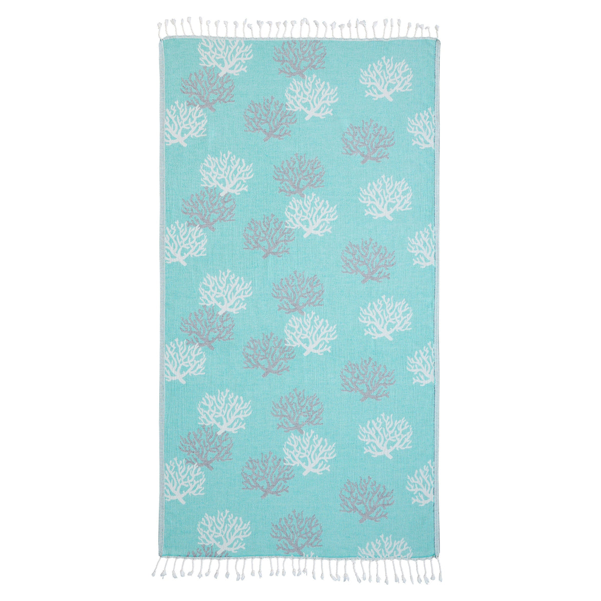 Telo Mare Fouta in Puro Cotone - Reef Telo Mare Begonville Verde