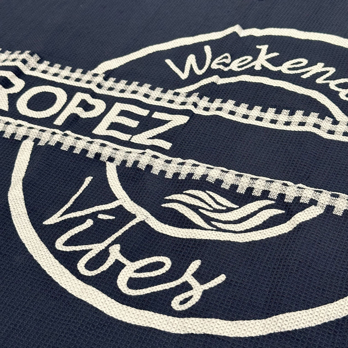 Telo Mare in Puro Cotone Nido D'ape - Weekend Vibes Telo Mare Marinette Saint-Tropez