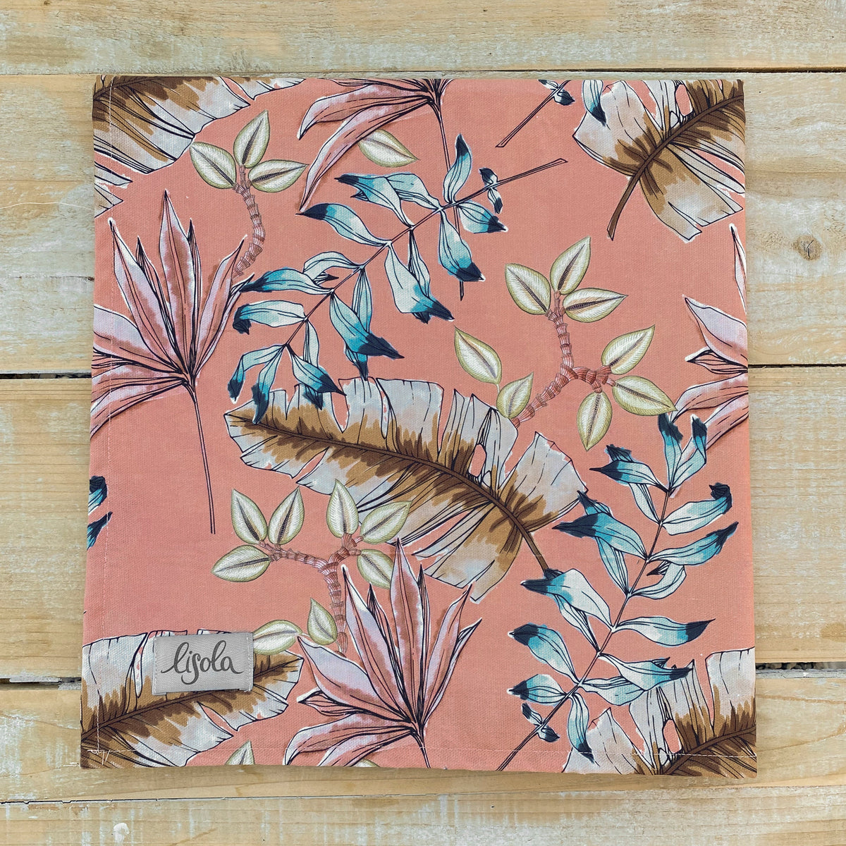 Tovaglia in Puro Cotone Fantasia Floreale - Gilda Tovaglia Lisola 140x180 Rosa