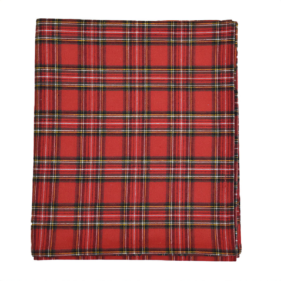 Tovaglia in Puro Cotone Fantasia Scozzese - Tartan Tovaglia Daunex Quadrata 90x90