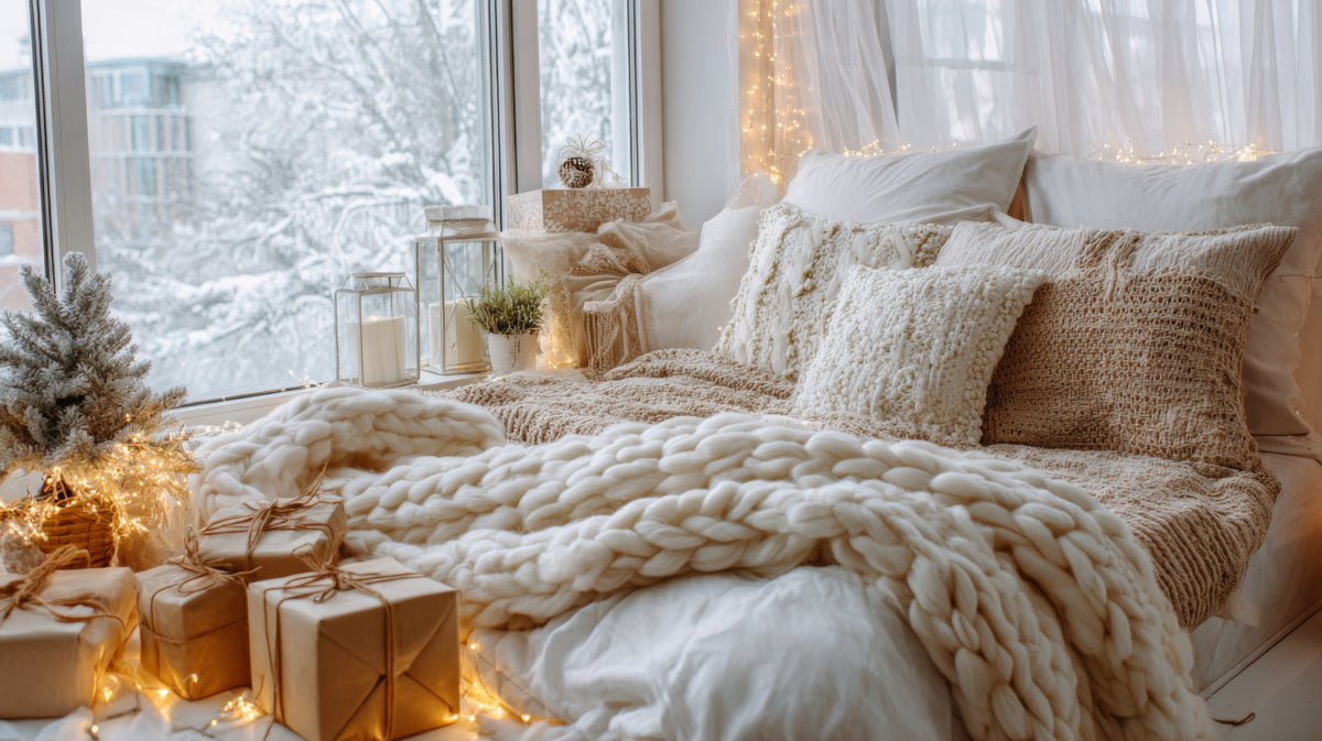 Idee regalo di biancheria per la casa a Natale: 4 proposte calde e utili