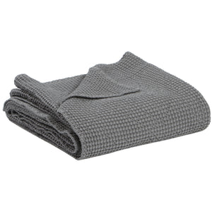Plaid a Nido D'Ape StoneWashed in Cotone Riciclato - Maia Recycle
