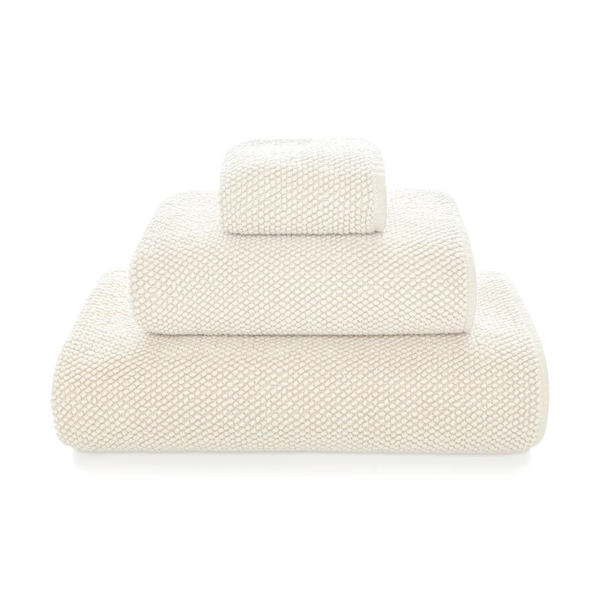 Coordinato Asciugamani in Spugna di Puro Cotone - Pearls