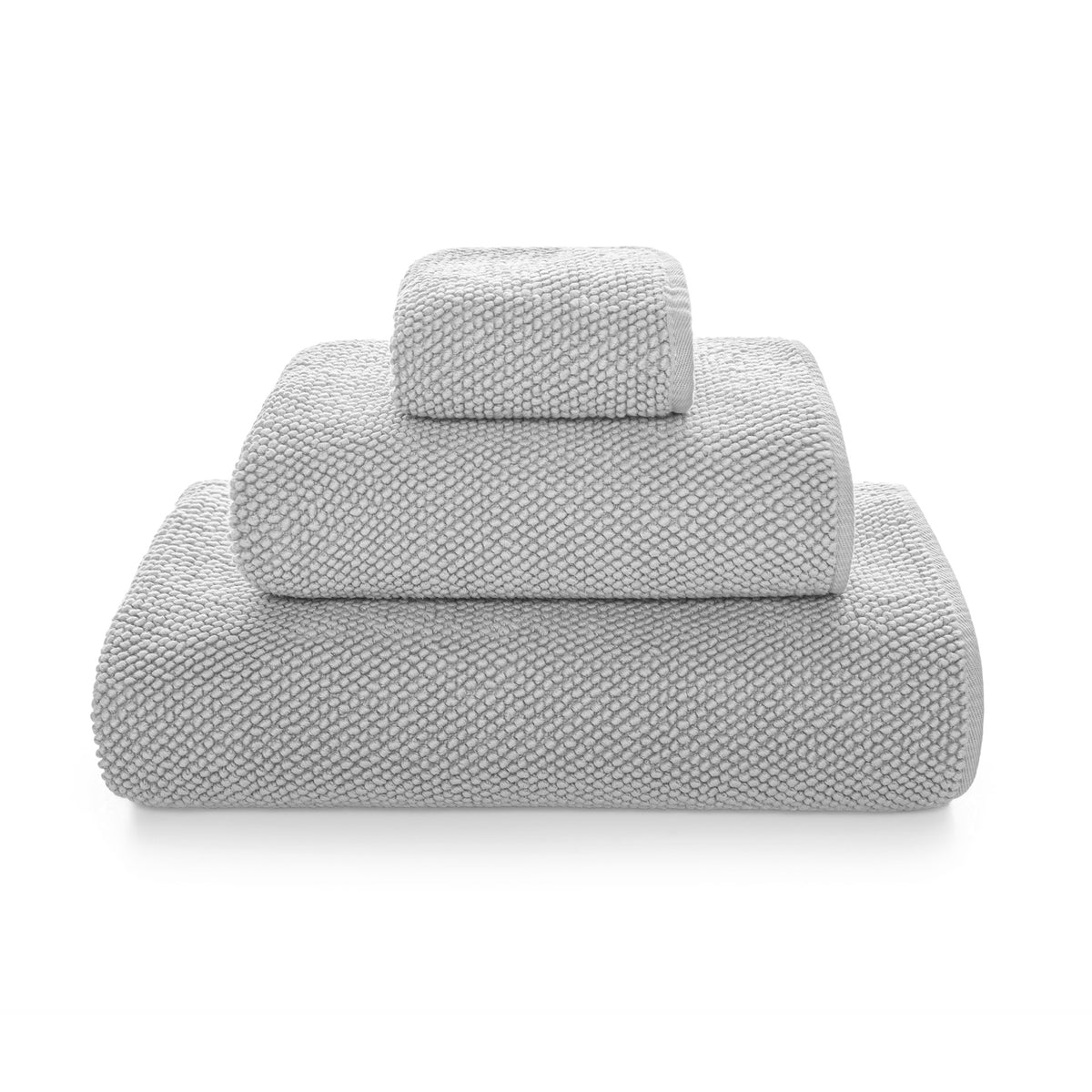 Coordinato Asciugamani in Spugna di Puro Cotone - Pearls