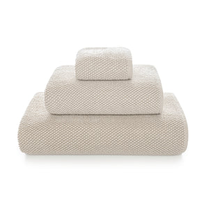 Coordinato Asciugamani in Spugna di Puro Cotone - Pearls