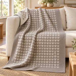 Coperta Invernale in Caldo Cotone - Love